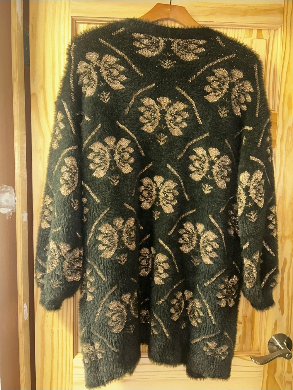 Maeve Vintage-Inspired Floral Open Cardigan Sweater